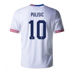 Forenede Stater Christian Pulisic #10 Replika Hjemmebanetrøje Copa America 2024 Kortærmet